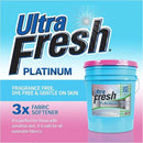 Ultra Fresh 5 Gallon Platinum Fabric Softener for All Machine Types, Liquid Laundry Softener, Up to 640 Loads, Fragrance & Dye Free by CozyNest Decor