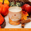 4 Pack Scented Fall Candles Set, 36oz Aromatherapy Soy Wax Candles for Home Scented, Halloween House Warming Gifts Birthday Candle for Women Halloween Apple Pie/Autumn Wreath/Cinnamon/Pumpkin Candle by CozyNest Decor