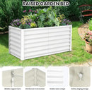 Large Outdoor Planter Boxes Kit Set of 2,6x3x2ft Galvanized Raised Bed Planter with Open-Ended Base Design, Elevated for Outdoor Plants, Durable Raised Bed for Gardening,Green by CozyNest Decor