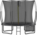 SkyBound 14 FT 12 FT 10FT 8FT 6FT Springless Trampoline for Kids and Adults - Recreational Trampolines with AntiRust Coating - Bungee Cords Outdoor Trampoline for Kids - No-Gap Design Zipper System by TinyTreasures Baby Boutique