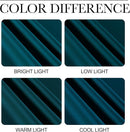 NICETOWN Teal Blackout Curtains 84inch Length 2 Panels Set, Grommet Chic Thermal Insulated Room Darkening Window Treatments for Bedroom/Living Room, W52 x L84 by TinyTreasures Baby Boutique