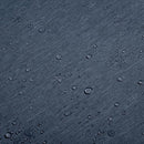 Classic Accessories Montlake Water-Resistant 23 x 20 x 4 Inch Patio Lounge Back Cushion, Heather Indigo Blue, Outdoor Loveseat Cushions by GreenHaven Gardens