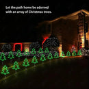 BlcTec Christmas Decorations Outdoor, 4PCS Neon Christmas Tree Shape Lights with Stainless Steel Stakes, 4 Xmas Tree Garden Lights with Waterproof for Garden Patio Yard Lawn Décor, Green by GreenHaven Gardens
