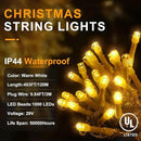 KNONEW 403ft 1000 LED Christmas String Lights Outdoor 8 Modes & Timer Fairy Light Plug in Waterproof LED Wedding Lights for Xmas Yard Tree Party Holiday Decorations (Warm White) by GreenHaven Gardens