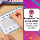 50 Family Activities - Adventure Scratch Off Cards - Family Date Night Ideas - Gift Basket Games for Kids and Adults - Surprise Book of Fun Challenge - Experience Gift for Kids by TinyTreasures Baby Boutique