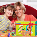 Air Dry Clay for Kids, 60 Colors Molding Magic Clay, Safe & Non-Toxic, DIY Model Arts & Crafts Kit with Sculpting Tools, Birthday&Christmas Gift for Age 3-12 Years Old Girls & Boys Kids by TinyTreasures Baby Boutique