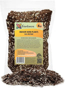 Soil Mixture for Indoor Herb Planters - Specially Blended Soil Mixture for Planting and Growing Indoor Kitchen Herbs Indoors, Indoor Herb Garden, Herb Growing Soil Mixture - 4 Quart Bag by GreenHaven Gardens