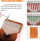 Kalimba 21 Keys Thumb Piano, Easy To Learn Portable Kalimba Thumb Piano With Beautiful Hard Packing Box, Gifts For Kids,Adult,Beginners,Professional by TinyTreasures Baby Boutique