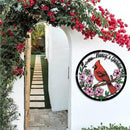 Personalized Name Garden Cardinal Metal Signs with Stake, Custom Family Name Yard Decor for Outdoor Outside, Cardinal Lawn Patio Stake Gardening Enthusiasts Grandmothers Gift by CozyNest Decor