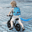 Accmor Toddler Backpack with Leash, Baby Backpacks with Anti Lost Wrist Link, Cute Mini Kids Backpack Leash Walking Harness for Travel, Small Excavator Backpack Tether for Boys Girls 1-3 (Light Blue) by TinyTreasures Baby Boutique