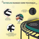 SkyBound 14 FT 12 FT 10FT 8FT 6FT Springless Trampoline for Kids and Adults - Recreational Trampolines with AntiRust Coating - Bungee Cords Outdoor Trampoline for Kids - No-Gap Design Zipper System by TinyTreasures Baby Boutique