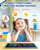 Bravokids 15 Inch LCD Writing Tablet for 3 Year Olds - Electronic Drawing Pad and Doodle Board as Educational Birthday Gifts for Girls and Boys (Blue) by TinyTreasures Baby Boutique