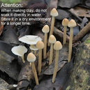 8-Pack Clay Mushrooms,Mini Fake Mushrooms,Handmade Small Mushroom,DIY Miniature Landscape Accessories,Miniature Fairy Garden Supplies,Desktop Miniature Ornaments,Christmas Decorations. by GreenHaven Gardens