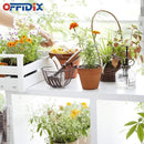 OFFIDIX Transparent Glass Watering Spray Bottle,Plant Mister with Plastic Bronze Plastic Top Pump, Glass Small Watering Can for Indoor Potted Plant, Outdoor Indoor Garden, Plants, Cleaning Solutions by GreenHaven Gardens