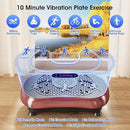 Vibration Plate Exercise Machine, 180 Speed Levels Vibration Plate for Lymphatic Drainage, Whole Body Workout Vibrating Fitness Platform, Effective for Weight Loss, Shaping, Toning & Wellness by CozyNest Decor