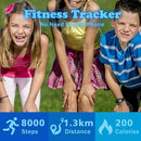 Kids Watches for Girls Boys Digital Sport Watch with Step Counter Pedometer Vibration Alarm Clock, No App Waterproof Fitness Tracker Kids Watch Boys Girls Teens Students Ages 5-16 by TinyTreasures Baby Boutique