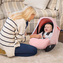 Metplus 2-in-1 Baby Car Seat Cover, Multi Use Cover for Baby Car Seat Canopy with Privacy Sun Shade, Protect Your Baby's Safety Seat with Style, Infant Carrier Covers for Boys & Girls by TinyTreasures Baby Boutique