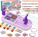 Arts and Crafts for Kids Ages 8-12,Friendship Bracelet Making Kit for Girl,DIY Arts and Crafts Maker for Kids,Jewelry Making Kit Christmas Gifts for Ages 6 7 8 9 10 11 12 Year Old (Purple) by TinyTreasures Baby Boutique