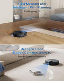 ECOVACS DEEBOT T30C Robot Vacuum and Mop, 20,000Pa Suction, TruEdge Adaptive Edge Mopping, ZeroTangle 2.0 Technology, Hot Water Washing, Self-Emptying, Auto-Lift Mopping, Obstacle Avoidance by CozyNest Decor
