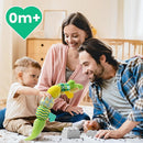 Sumobaby Baby Toys Musical Crocodile, Stuffed Animal Activity Soft Toys with Teether,Multi-Sensory Crinkle, Rattle and Textures, for Tummy Time Baby Toys 0 to 12 Months Boys, Girls, Alligator (Green) by TinyTreasures Baby Boutique
