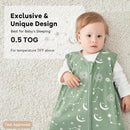 Baby Sleep Sack 18-24 Months 3 Pack 100% Cotton Lightweight 0.5 TOG Wearable Blanket Baby Sleep Bag with 2-Way Zipper for Infant Toddler by TinyTreasures Baby Boutique