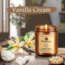 Scented Candle Set 4 Pack, Candle for Home Scented, Odor Eliminating, Stress Relief, 30oz, 220 Hours Long Lasting Soy Wax Gift Set for Women by CozyNest Decor