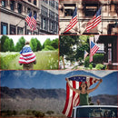 AZCOVER American Flag 2x3 FT US Flag for Outside Heavy Duty Nylon American Flags 24x36 Inch for Outdoor with Embroidered Stars Sewn Stipes and Brass Grommets by GreenHaven Gardens