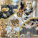 Gold Quick Link Balloons, 60PCS Linking for Balloon Wall Arch Chains, 6inch Linkable for Wedding Birthday Baby Shower Engagement Graduation Party Decorations by CozyNest Decor
