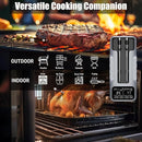 Dual-Probe Wireless Meat Thermometer for Grilling, Smoking, BBQ - Bluetooth Enabled Smart Grill Thermometer with 2 Probes, Digital Food Thermometer, 800ft Long Range,Cooking Thermometer for BBQ/Grill by TinyTreasures Baby Boutique