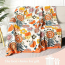 Boho Throw Blanket for Bed - 100% Pure Cotton Ultra Soft Rustic Quilt - Farmhouse Decor Bed Blankets, All Season Rustic Throw for Sofa Couch Chair(60"×80", Floral Print 2) by CozyNest Decor