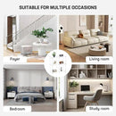 Acrylic Console Table, 29.53" Modern Entryway Table with Storage Shelves, 3 Tier Layer Storage for Foyer, Living Room, Clear. by CozyNest Decor