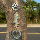 Dog Memorial Suncatcher Colorful Sunlight, Dog Memorial Gifts, Rainbow Impressions for Pet Loss, Pet Sympathy, Thoughtful Dogs and Cats Remembrance, Bereavement Gifts by GreenHaven Gardens