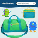 Wildkin 15-inch Kids Backpack – Durable, Padded, Adjustable for School & Travel - Monster Green by TinyTreasures Baby Boutique