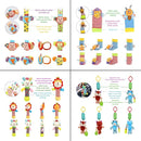 Wrist Rattles Foot Finder Rattle Sock Baby Toy, Hanging Rattle Toy, Arm Hand Bracelet Rattle, Feet Leg Ankle Socks, Activity Rattle Present Gift for Newborn Infant Babies Boy Girl Bebe (12 D) by TinyTreasures Baby Boutique