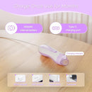 Baby Nail Trimmer Electric, 15 in 1 Baby Nail Clippers for Gentle Nail Care, Rechargeable Baby Nail File Electric with Light &15 Grinding Pads for Infant Toddler, Purple by TinyTreasures Baby Boutique