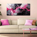 GUGIKA Pink Wall Art for Living Room, Abstract Canvas Wall Decor for Bedroom Decor, Modern Print Paintings, Size 24x48 Inches by CozyNest Decor