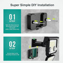 Solar Outdoor Lights - 3000LM 188 LED Motion Sensor Outdoor Lights, 4 Heads Security Light,IP65 Waterproof, Easy Install,270°Wide Angle Flood Wall Light with 3 Modes for Backyard Yard (2 Pack) by GreenHaven Gardens