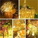 FOOING 8 Pack Firework Lights Led Copper Wire Star String Lights 8 Modes Battery Operated Fairy Lights with Remote,Wedding Decorative Hanging Light for Party Patio Garden Decoration by GreenHaven Gardens