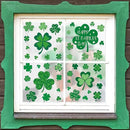 9 Sheets St Patricks Day Window Clings, 115 PCS St Patrick's Day Shamrock Window Stickers for St Patricks Day Decorations, Green Static Spring Window Clings for Glass Windows St Patricks Day Decor by CozyNest Decor