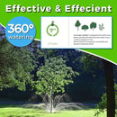 Tree Sprinkler with 360° Outward Direction | Water Sprinkler for Trees That Reaches The Nutrition Zone for Tree Root Watering (7") by GreenHaven Gardens