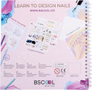 BSCOOL - Drawing, Coloring & Activity Book. Nail Design Book with Stickers and Guides. Fashion Design Sketchbook for Kids 5 and up. Little Designer Creativity Book - Nail Sticker Book. Gift for Girls by TinyTreasures Baby Boutique