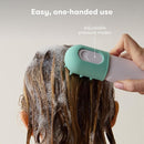 Frida Baby Control The Flow Bathtub Sprayer Attachment for Baby Bathtub, Shower Head with Scalp Massager, Control Waterflow with 2 Pressure Modes by TinyTreasures Baby Boutique