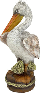 Design Toscano Ocean Side PIER 51 Pelican Statue by GreenHaven Gardens