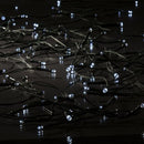 Pure Garden Solar Powered LED String Lights - 39-Foot Outdoor Lighting with 100 White Bulbs - Fairy Light with Steady or Twinkle Mode by GreenHaven Gardens