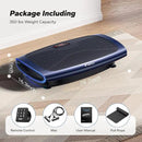 MERACH Vibration Plate Exercise Machine, 3D & 4D Vibration Plate with 2 Tension Ropes LED Display, Whole Body Vibration Platform for Women Men, Exercise Equipment for Home by CozyNest Decor