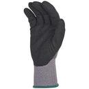 Amazon Basics Micro-Foam Nitrile Coated Work Gloves, Nylon Liner Fiber, Touch Screen, Size 8/M, 12 Pairs, Grey by GreenHaven Gardens