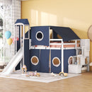 Loft Bed With Tent And Tower by HouseOfZazla