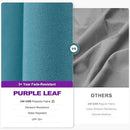 PURPLE LEAF 8.8' X 8.8' Right-left Tilt Patio Umbrella with Base Outdoor Cantilever Swivel Square Umbrella with Tilt Aluminum Offset Umbrella with 360-degree Rotation for Garden Deck Pool Patio Turquoise Blue by GreenHaven Gardens