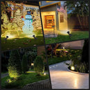 Solar Lights Outdoor, 2-in-1 Decorative Solar Landscape Lighting for Outside, IP67 Waterproof Garden Light Pathway Lighting Decor Led Landscape Lights for Yard Porch Fence Pool by GreenHaven Gardens