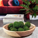 ANDALUCA Decorative Green Moss Balls Bowl Filler Orbs (Pure Moss) by CozyNest Decor